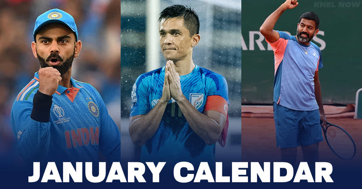 Indian Sports Calendar in 2024: Major events to look forward to in January