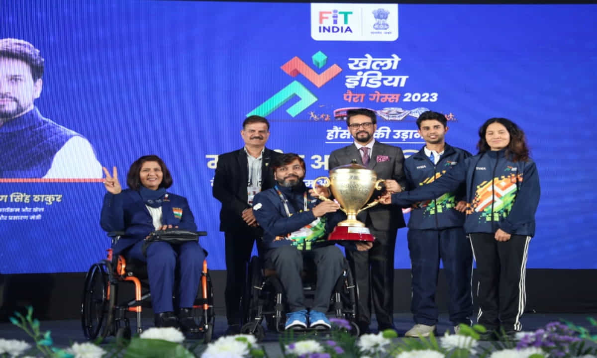 Khelo India Para Games 2023: Haryana emerge overall champions with century of medals