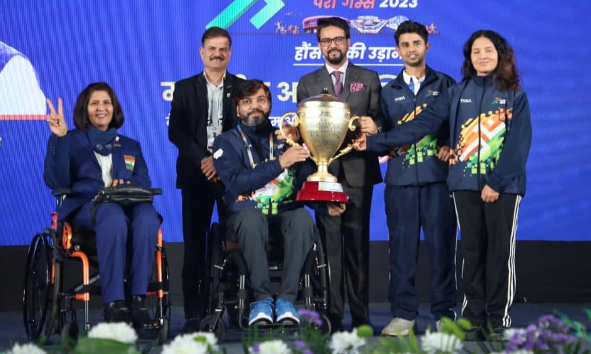 Khelo India Para Games 2023 updated final medal tally: Haryana emerge champions, UP finish second