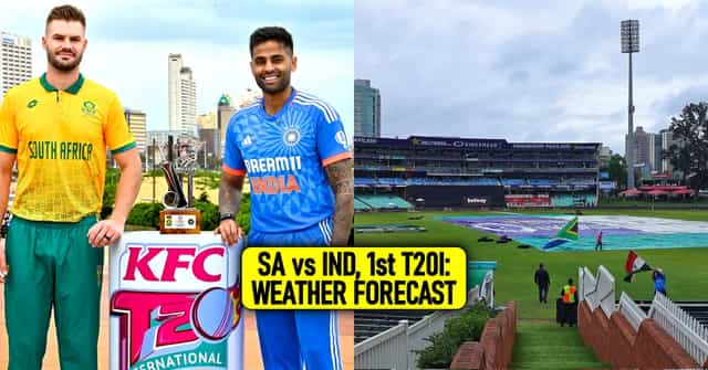 SA vs IND Weather Forecast: 1st T20I, Durban, India's tour of South Africa 2023