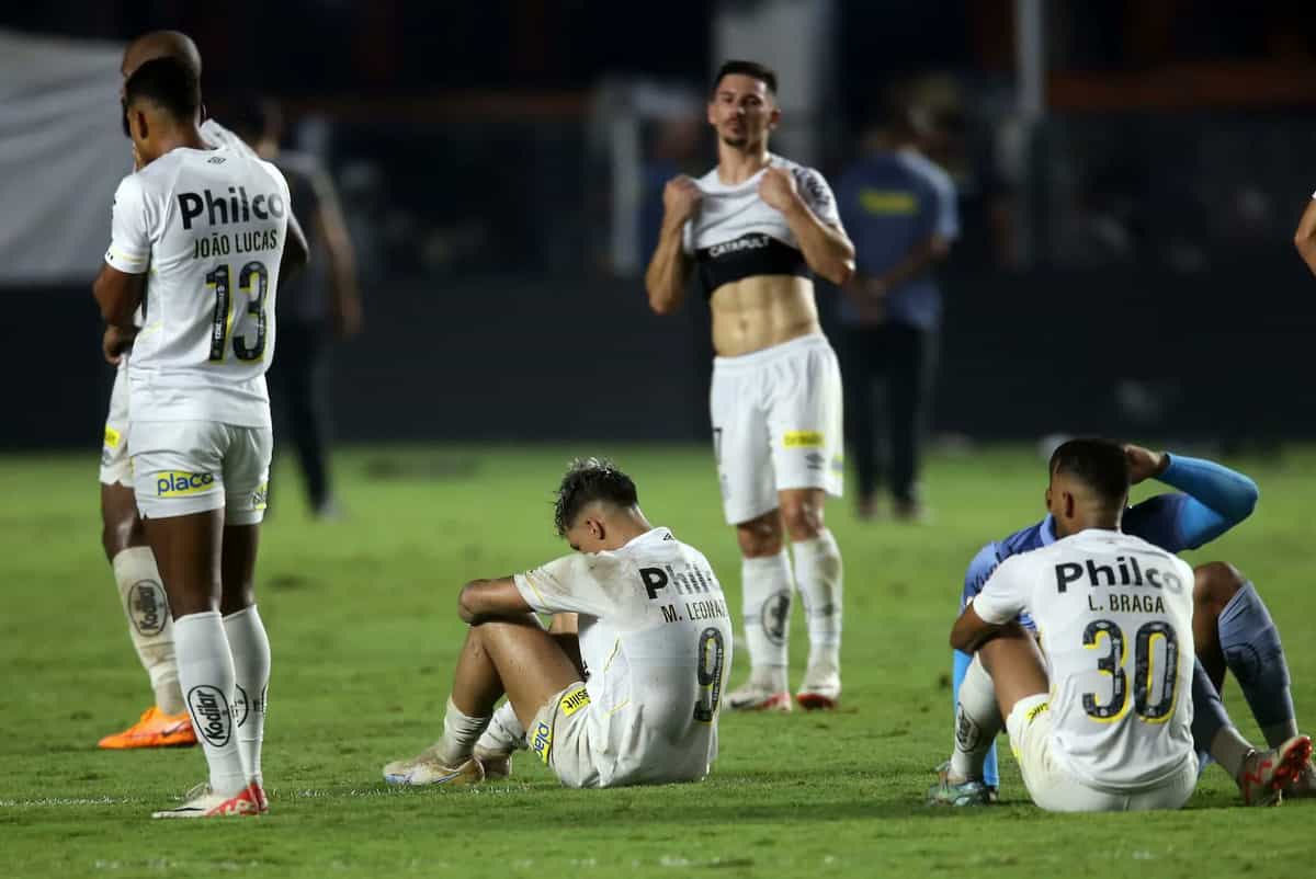 Santos FC suffer first relegation from Brazil Serie A in 111 years