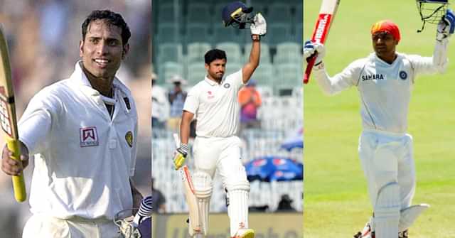 Top 5 highest individual scores by Indian batsmen in test cricket