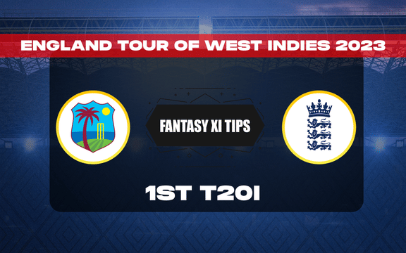 WI vs ENG Dream11 Prediction, Dream11 Playing XI, Today 1st T20I, England tour of West Indies 2023