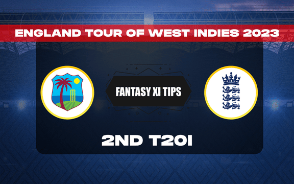 WI vs ENG Dream11 Prediction, Dream11 Playing XI, Today 2nd T20I, England tour of West Indies 2023