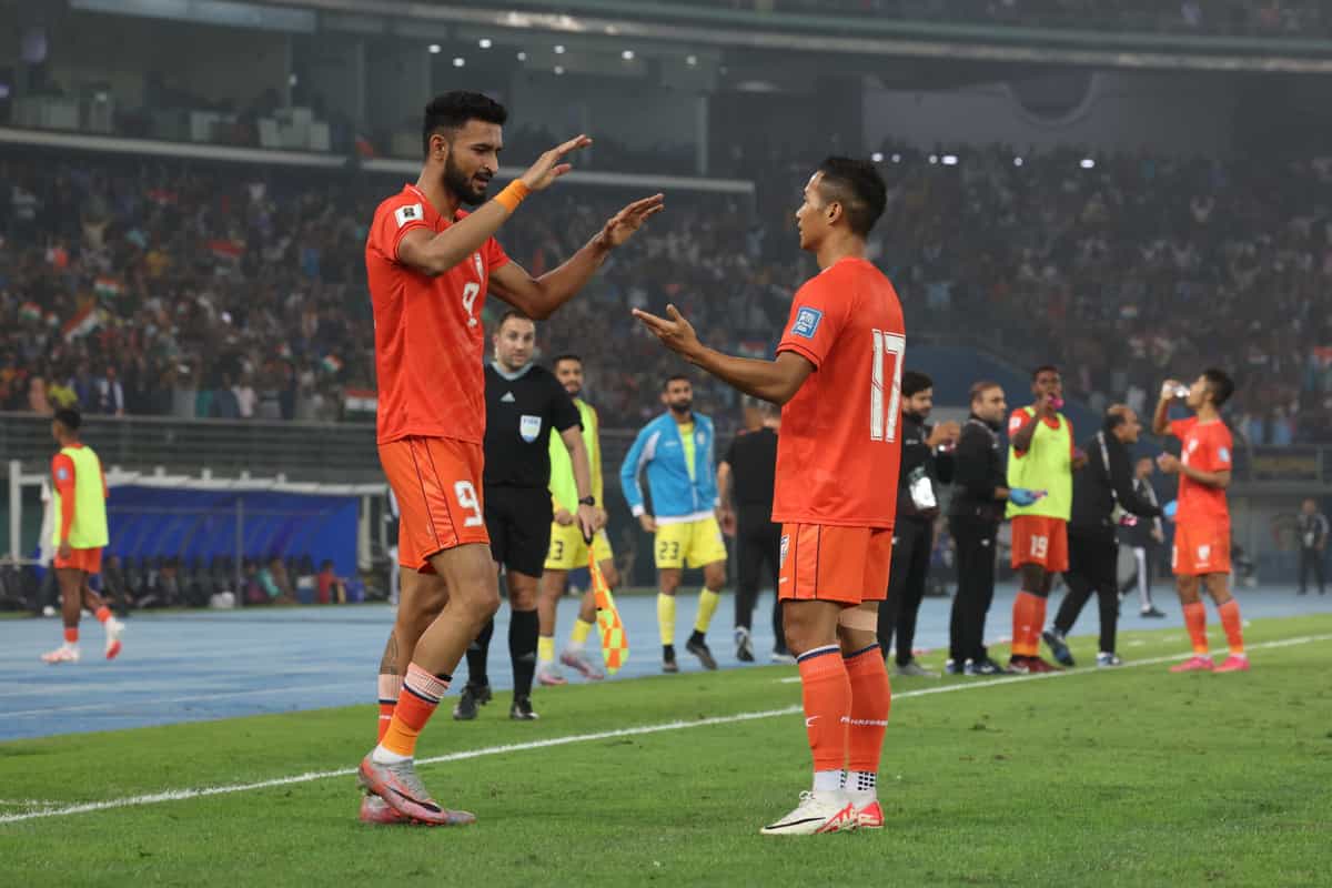 Top five goals by Indian football team in 2023
