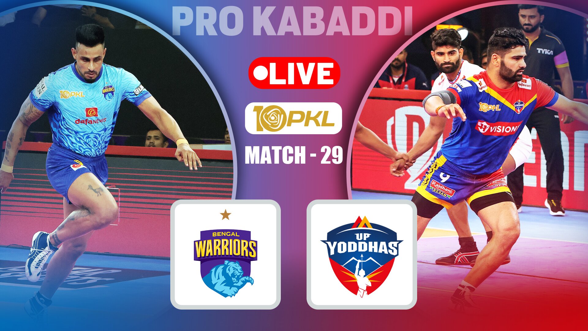 Pkl Day Live Updates Bengal Warriors Vs Up Yoddhas Puneri Paltan Vs Dabang Delhi