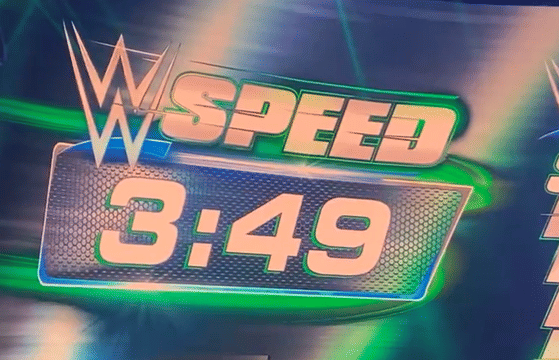 WWE introduce 'WWE Speed' concept at SmackDown Taping