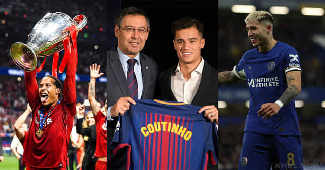 Top 10 most expensive January transfers in football history