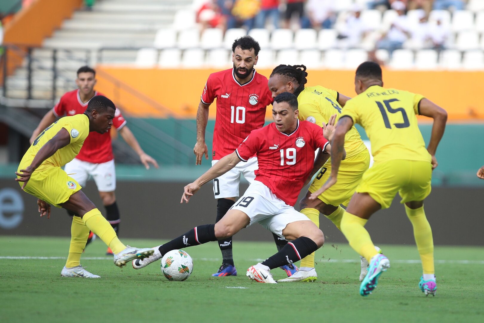 AFCON 2023 Egypt Secure Late Draw Against Mozambique Salah To The Rescue