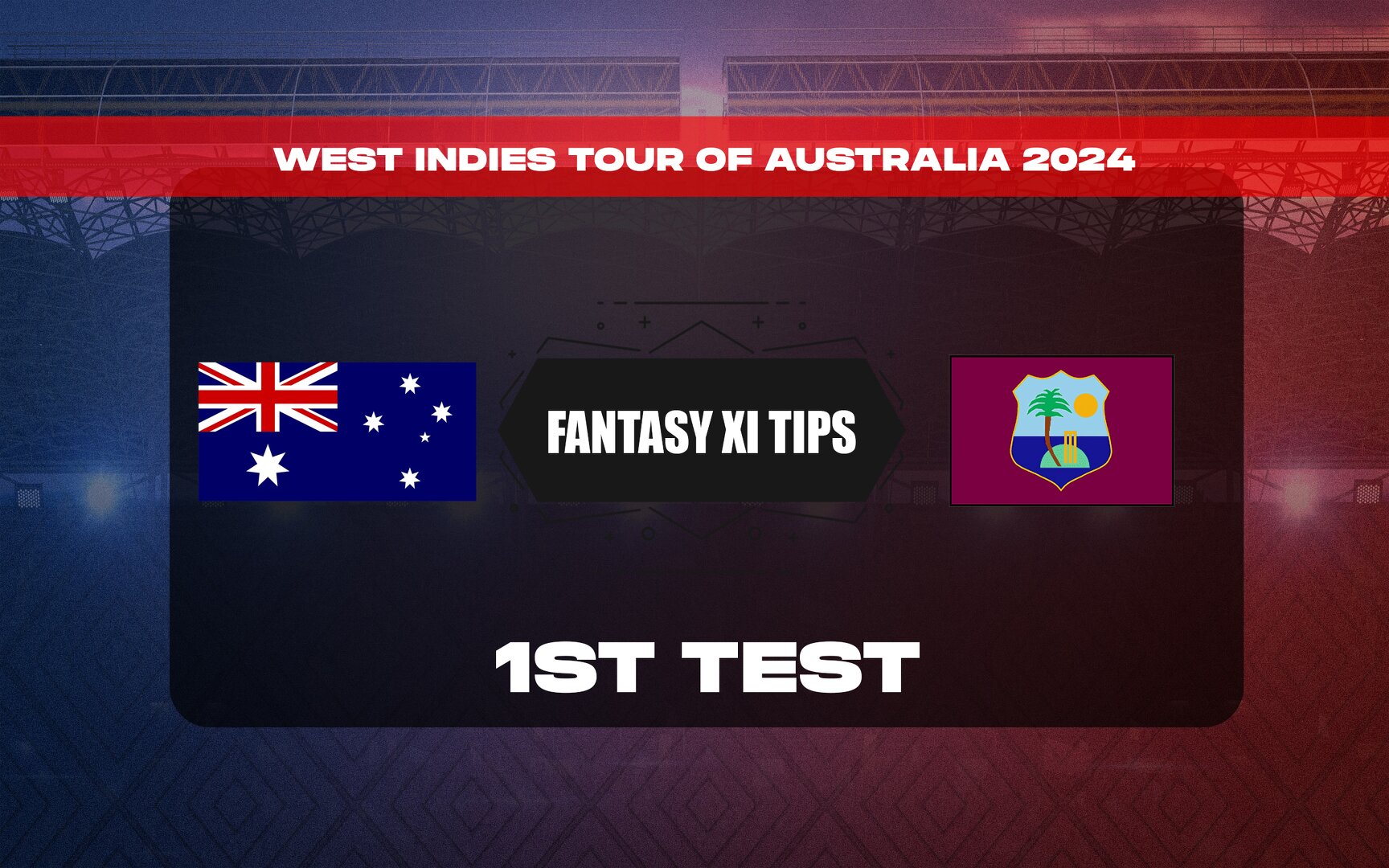 AUS vs WI Dream11 Prediction, Dream11 Playing XI, Today 1st Test, West