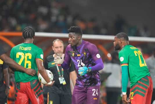 Andre Onana dropped to bench after dispute with Samuel Eto'o in Cameroon's AFCON 2023 final group game