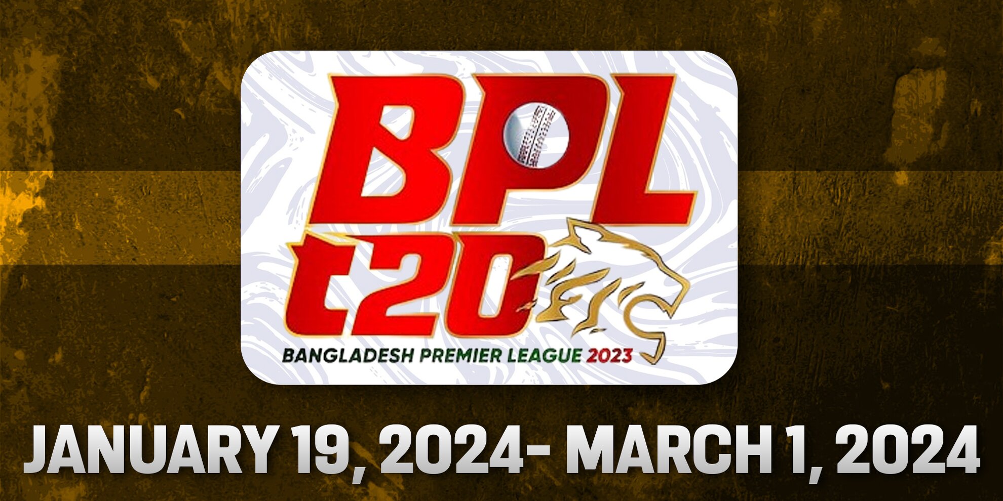 Bangladesh Premier League (BPL 2024) Schedule, Squads, Venues, When
