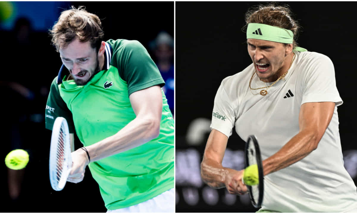 Daniil Medvedev vs Alexander Zverev: Head-to-head record