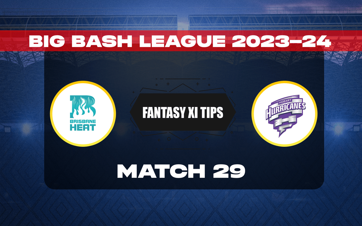 HEA vs HUR Dream11 Prediction, Dream11 Playing XI, Today Match 29, BBL 2023-24