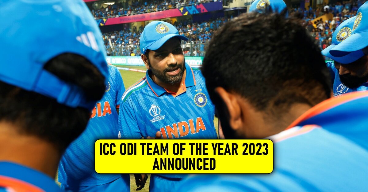 Six Indians included as ICC announces men's ODI team of the year 2023