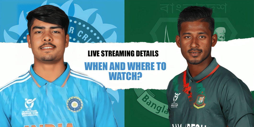 ICC U19 World Cup 2024: Live streaming details, when and where to watch IND U19 vs BAN U19