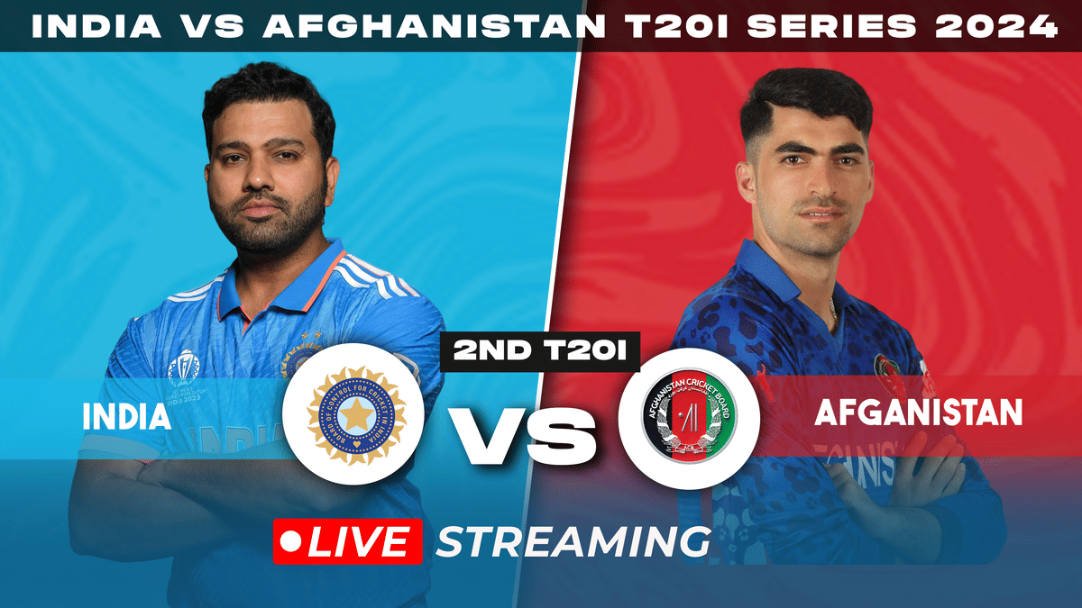 IND vs AFG: Live streaming details, when and where to watch 2nd T20I of India vs Afghanistan T20I series 2024