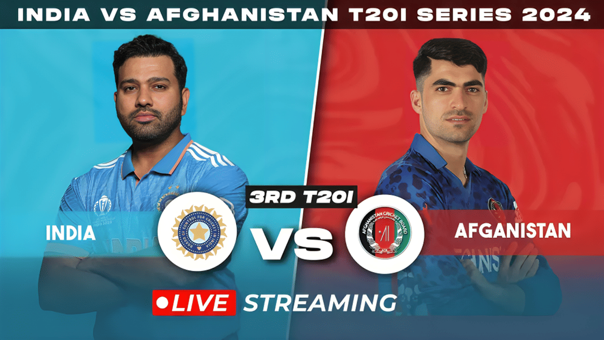 IND vs AFG: Live streaming details, when and where to watch 3rd T20I of India vs Afghanistan T20I series 2024