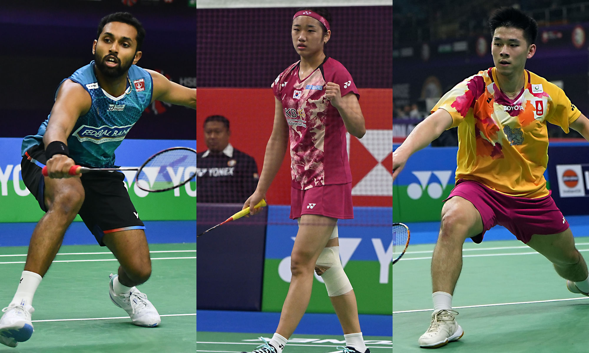 Total number of shuttlers from each country participating at India Open 2024