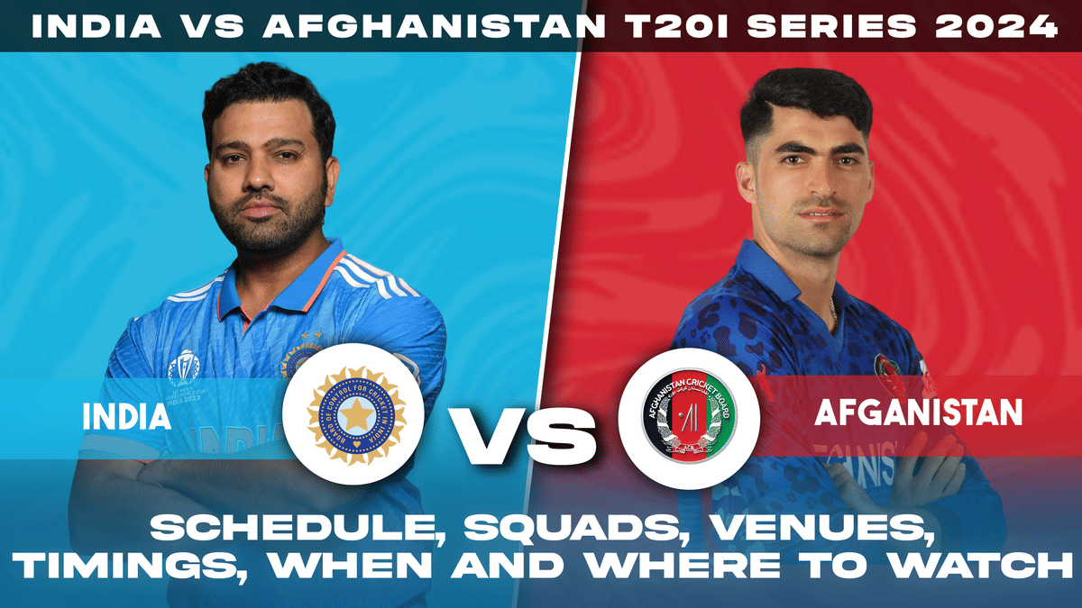 India vs Afghanistan T20I series 2024: Schedule, squads, venues, when and where to watch