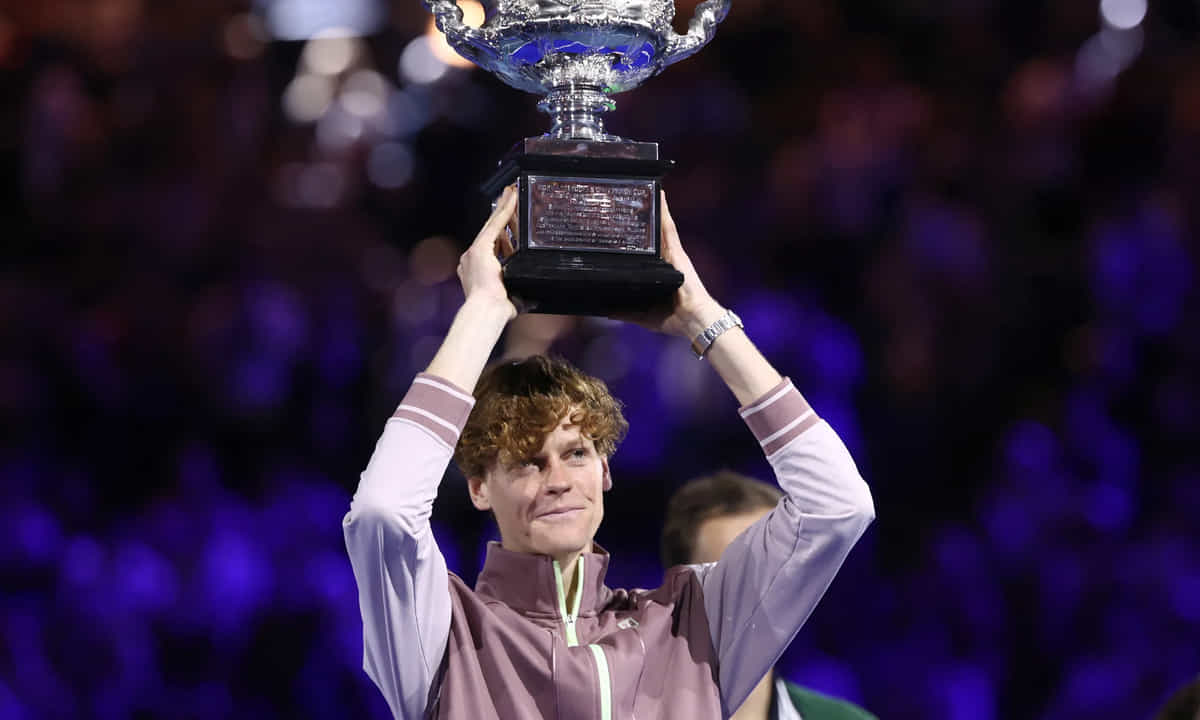 Jannik Sinner becomes second U23 player after Bjorn Borg to win Grand Slam final from two sets down in Open Era