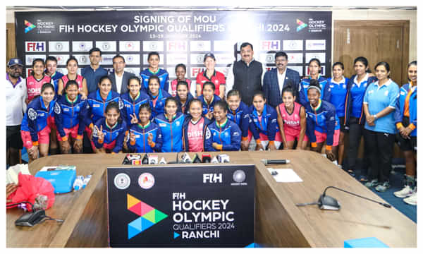 Jharkhand gears up to host FIH Hockey Olympic Qualifiers 2024