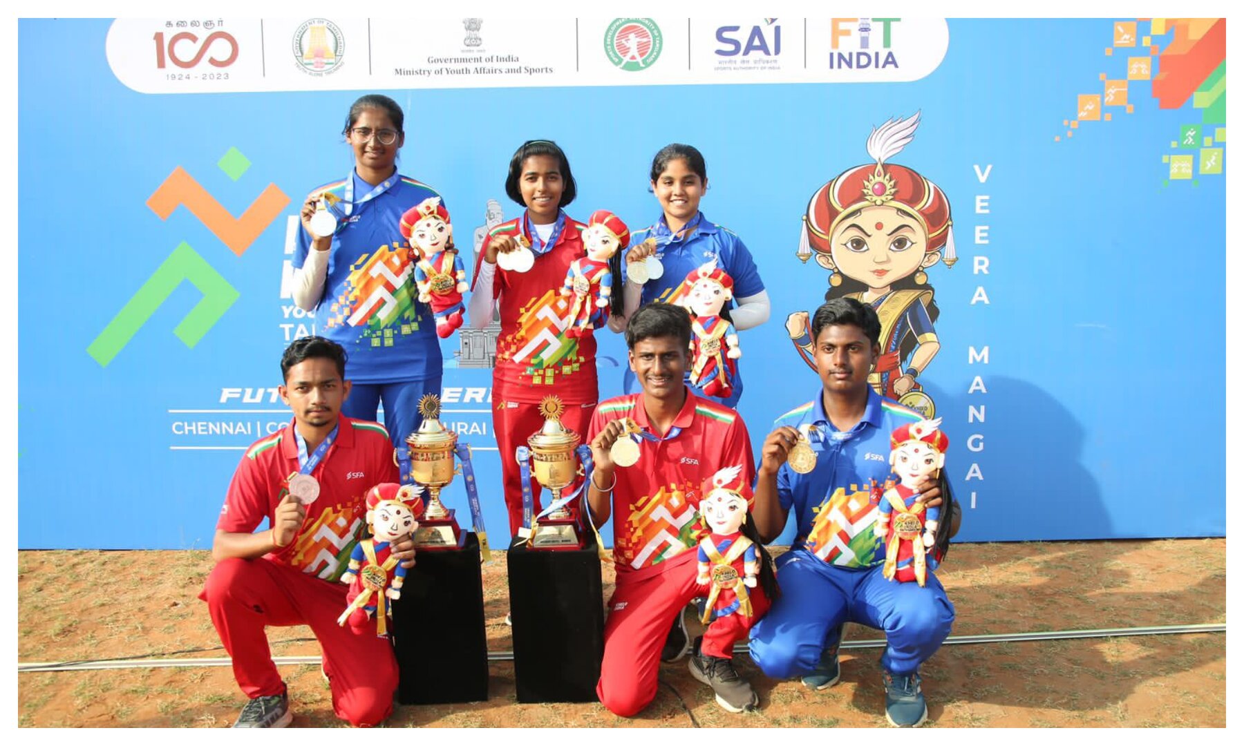 Khelo India Youth Games 2023 Aditi Gopichand Swami led Maharashtra's