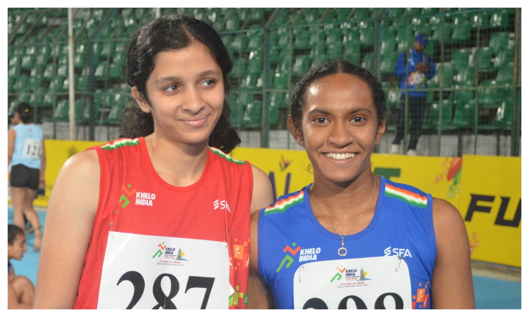 Khelo India Youth Games 2025 Siya Sawant, Mohammad Basha win 100m gold