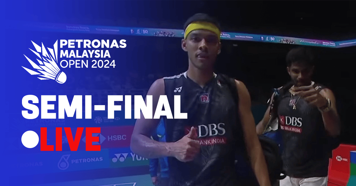Malaysia Open 2024 Semifinals Highlights: Satwik-Chirag storm into men's doubles final