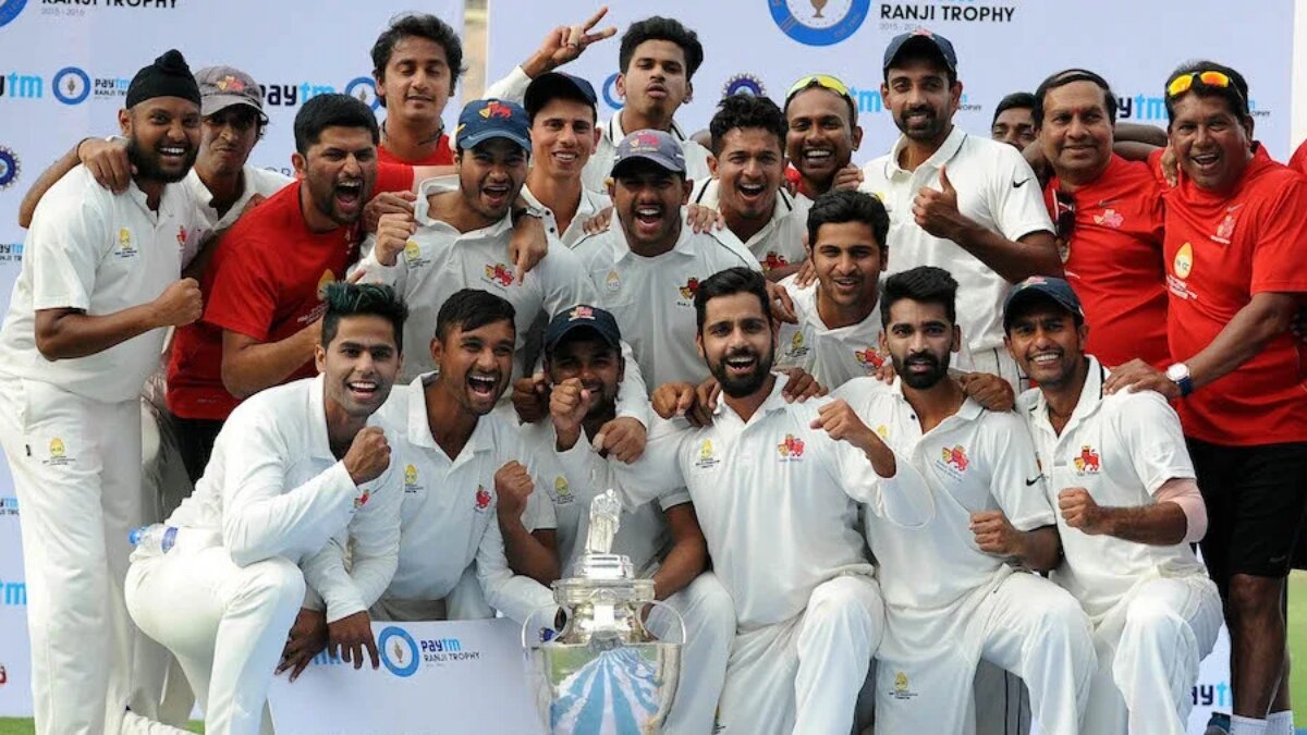 Top 5 teams with most Ranji Trophy title wins