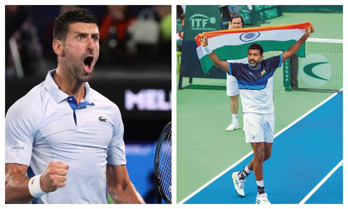 Novak Djokovic and Billie Jean King congratulate Rohan Bopanna on becoming world No. 1 in men’s doubles