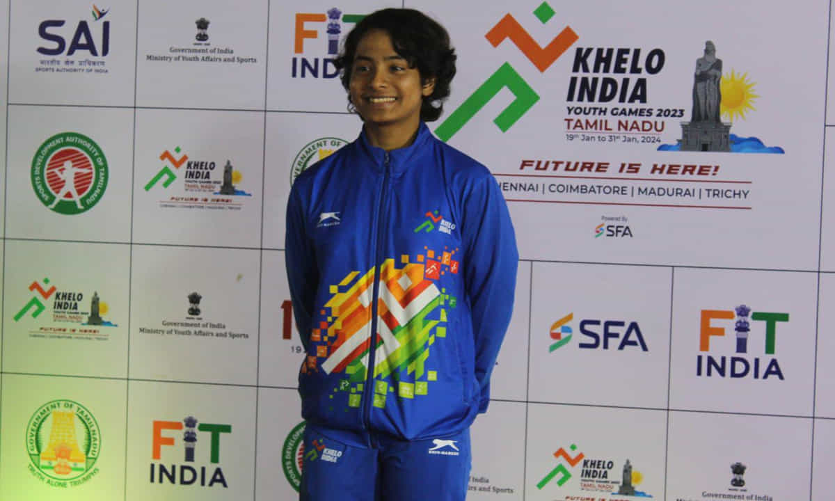 Khelo India Youth Games 2023 Tamil Nadu: Assam's Pahi Borah makes use of swimming lessons in lake to clinch 200m breaststroke gold