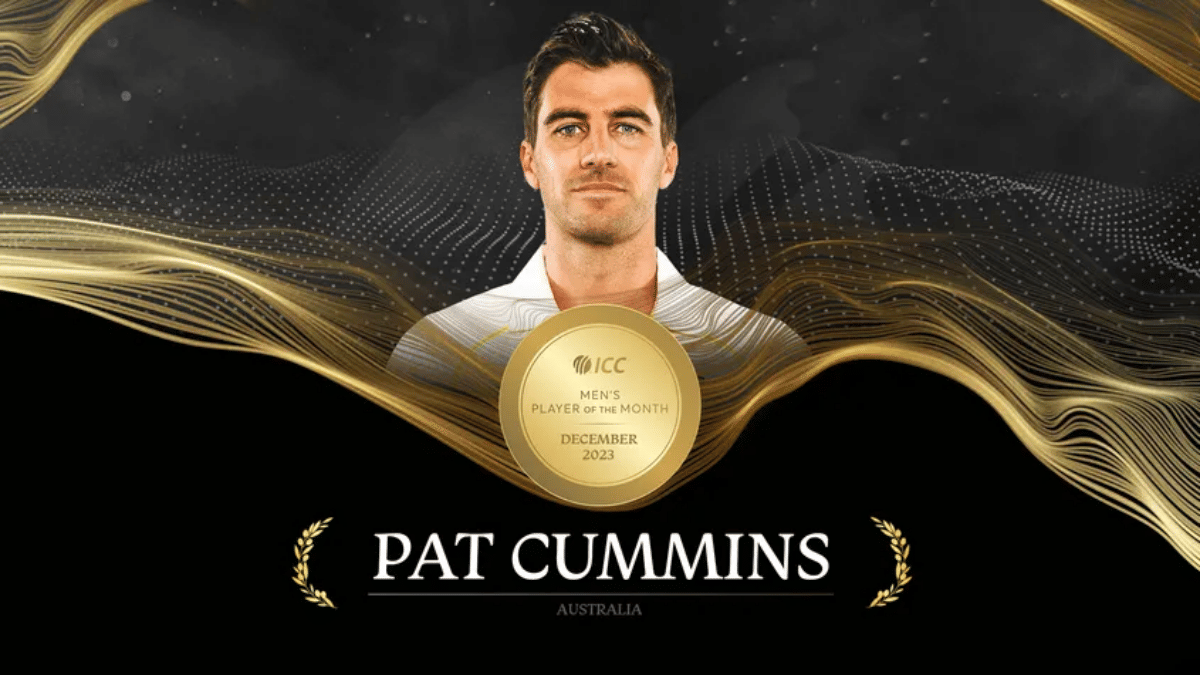 Pat Cummins emerges as winner as ICC announces Player of the Month award for December 2023