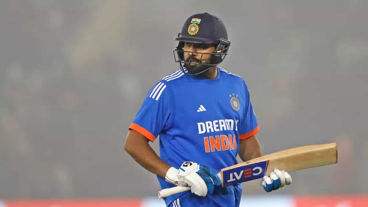Rohit Sharma becomes the first player to achieve this record in T20I cricket