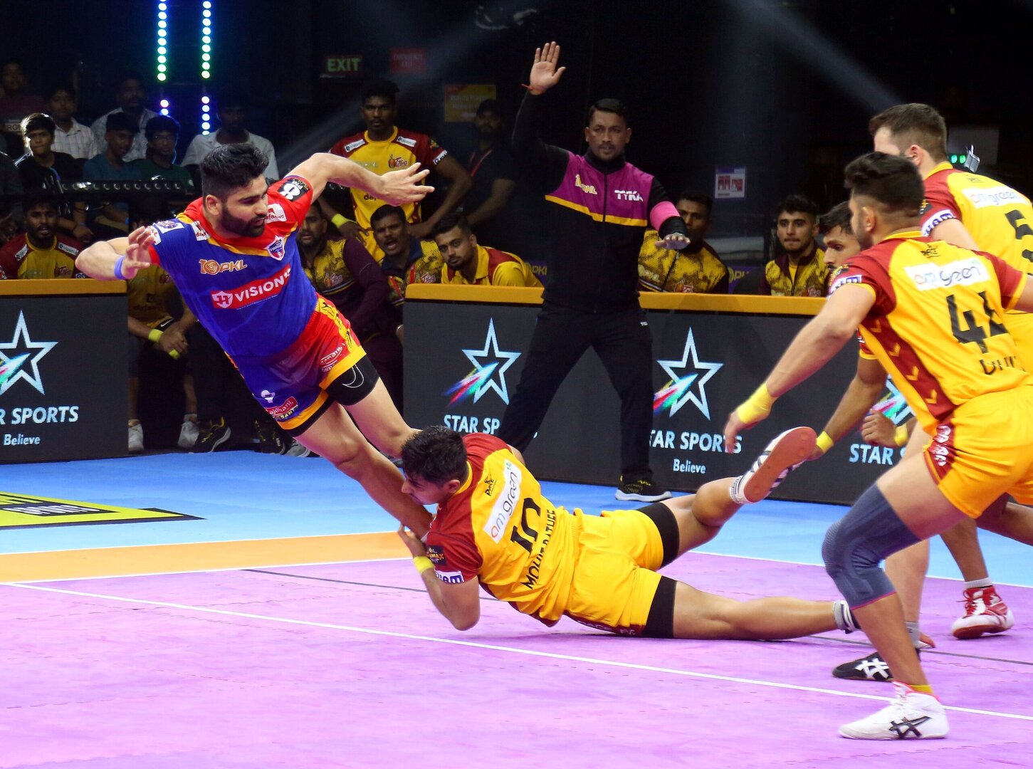 Pkl Highlights Telugu Titans Vs Up Yoddhas Extended Highlights