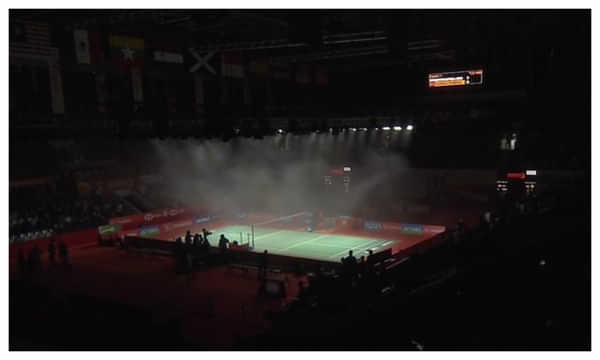 Why play was suspended during during semi-final round at Indonesia Masters 2024?