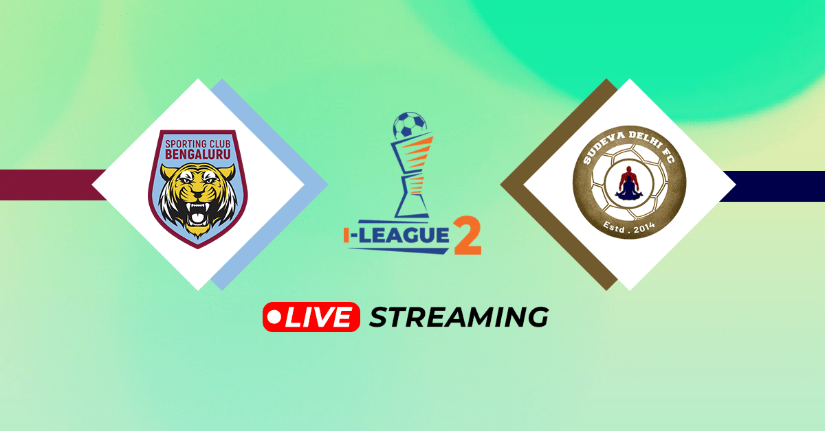 I-League 2: Sporting Club Bengaluru vs Sudeva Delhi FC Live Streaming