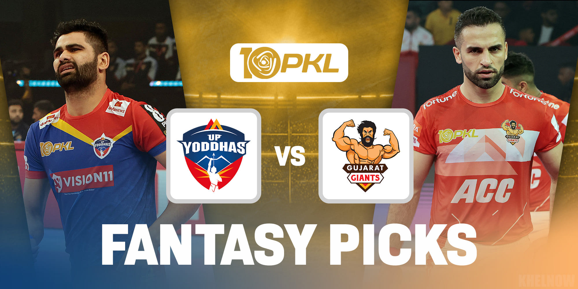 UP vs GUJ Dream11 Prediction, Dream11 Starting 7, Match 125, PKL 10