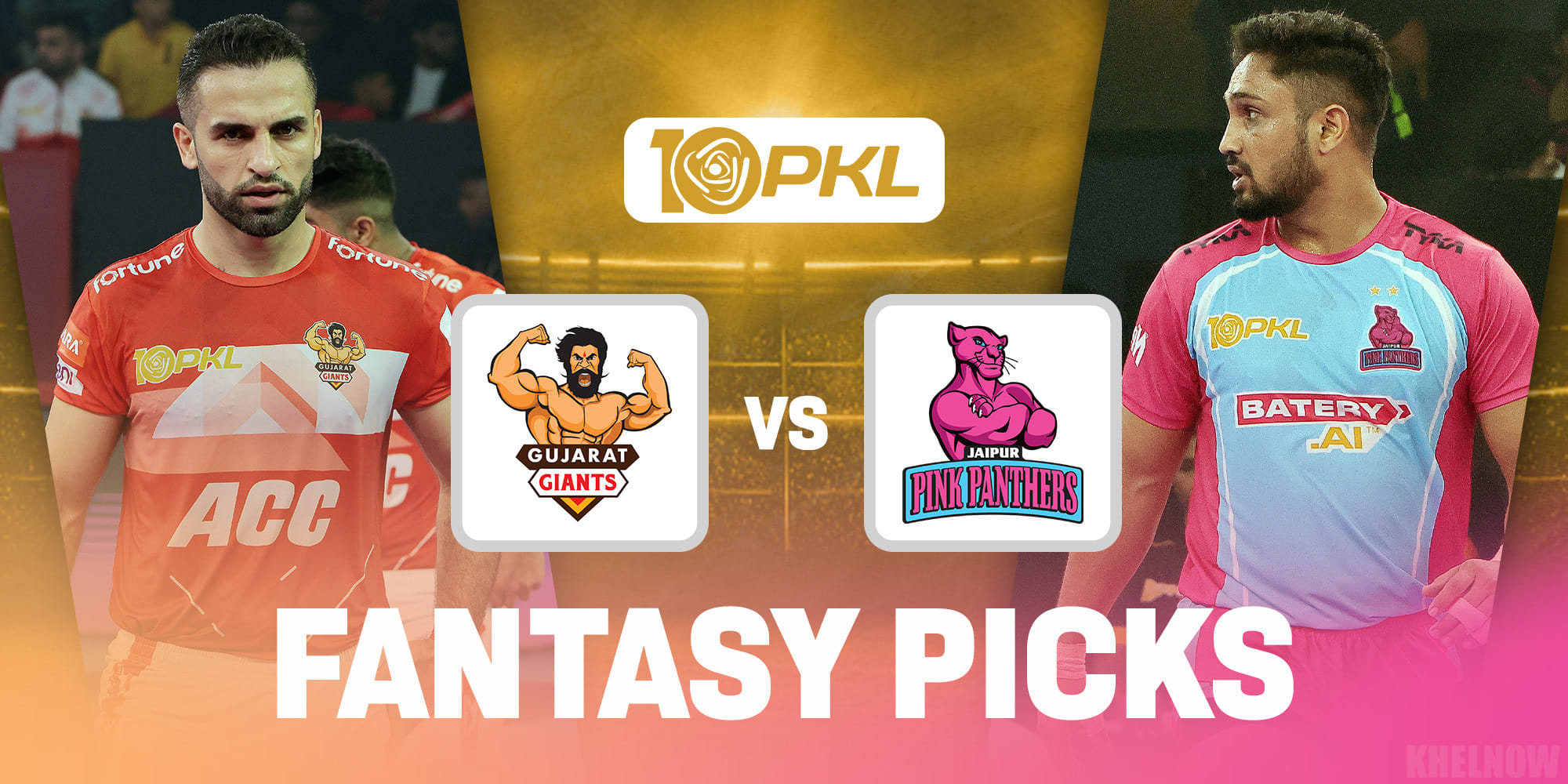 GUJ vs JAI Dream11 Prediction, कप्तान किसे चुनें, स्टार्टिंग 7, मैच 128, पीकेएल 10