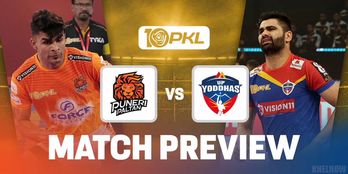 PKL 10: Puneri Paltan vs UP Yoddhas Predicted 7, when & where to watch, head-to-head, team news