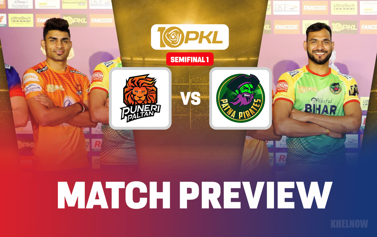 PKL 10 Semifinal 1: Puneri Paltan vs Patna Pirates Predicted 7, when & where to watch, head-to-head, team news