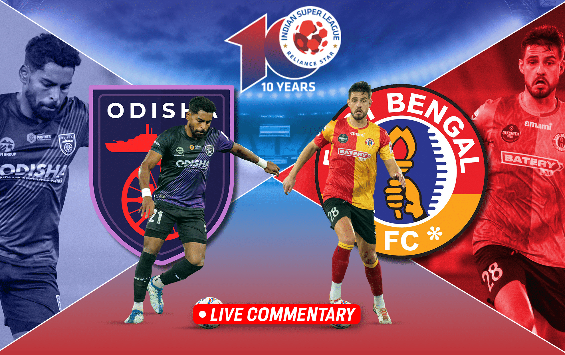 ISL 2023-24: Odisha FC vs East Bengal FC Live Updates