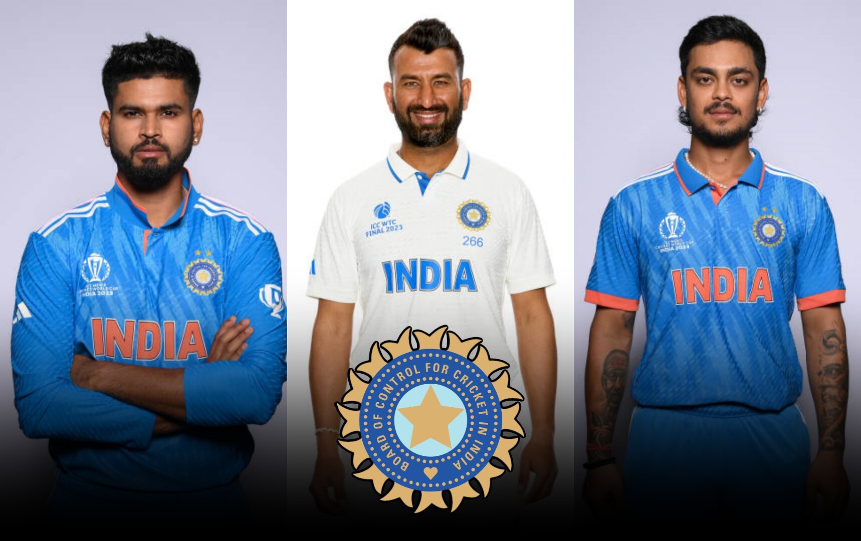 7 Indian cricketers who got removed from BCCI central contracts for 202324