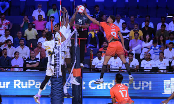 Prime Volleyball League 2024: Ahmedabad Defenders, Chennai Blitz extend winning run to consolidate top two spots