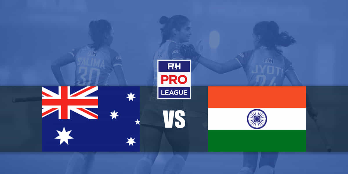 Australia vs India Highlights, Women's FIH Pro League 2023-24