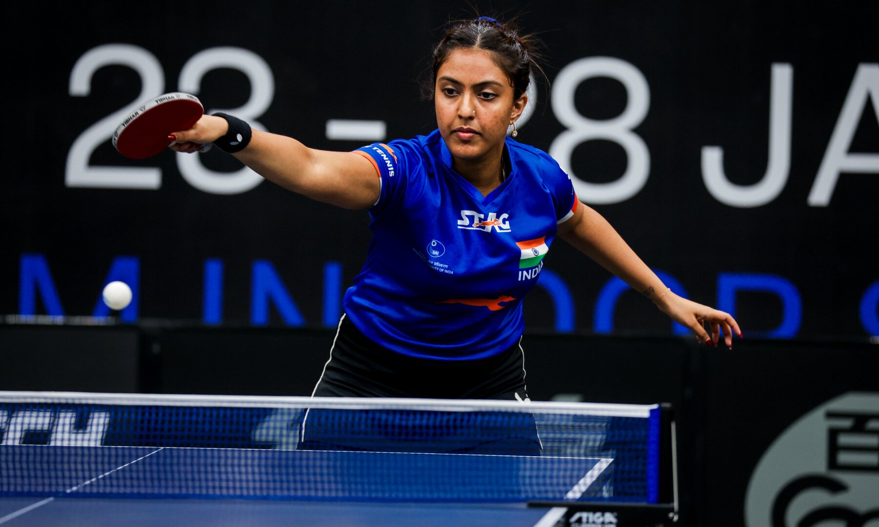 ITTF World Team Table Tennis Championships Ayhika Mukherjee stuns