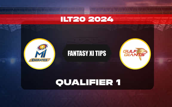 EMI vs GUL Dream11 Prediction, Dream11 Playing XI, Today Match Qualifier 1, ILT20 2024