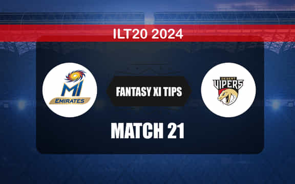 EMI vs VIP Dream11 Prediction, Dream11 Playing XI, Today Match 21, ILT20 2024