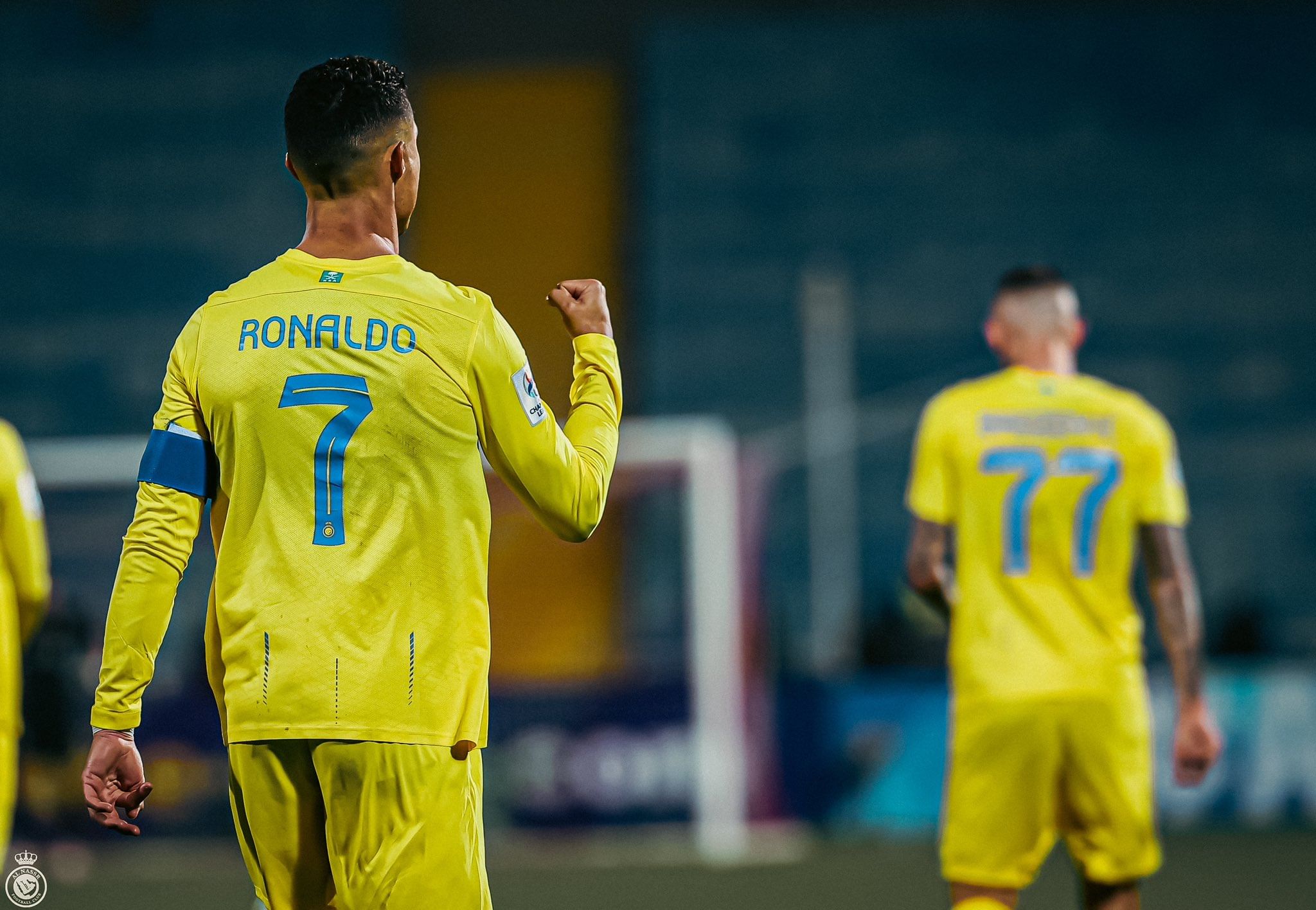 Watch Cristiano Ronaldo Hits New Celebration After Scoring His First   GGU8 WoWcAA4qqP 1 