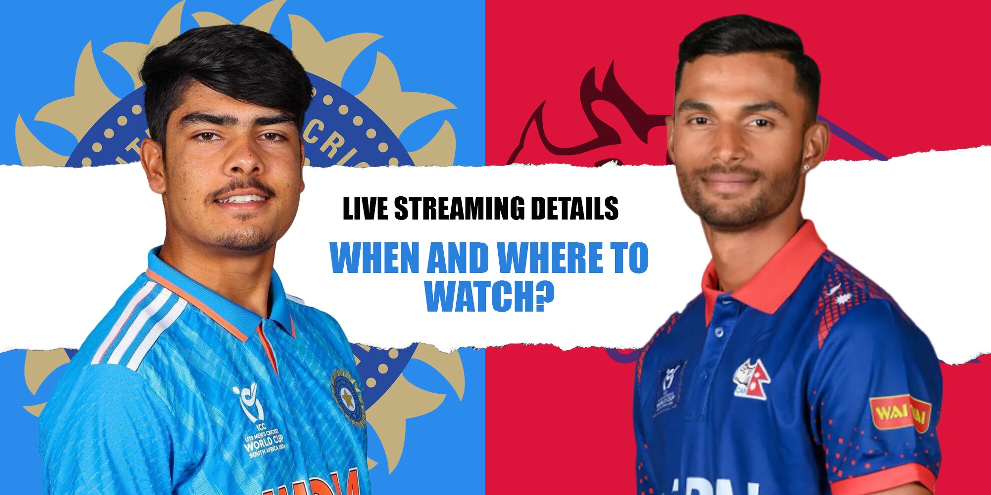 IND U19 vs NEP U19 Live streaming details, when and where to watch